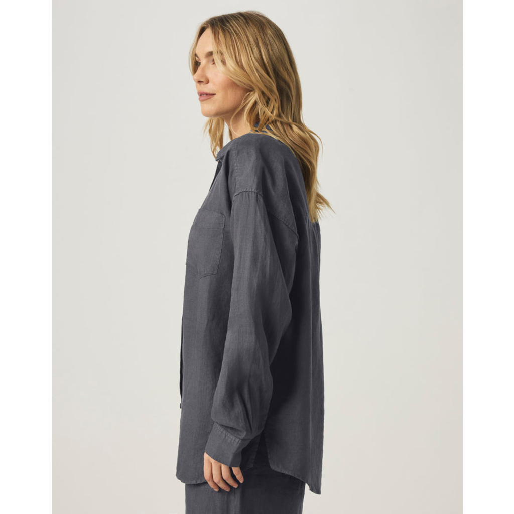 Ladies SPLENDID SPLENDID Stella Linen Button Down