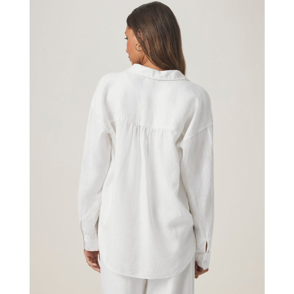 Ladies SPLENDID SPLENDID Stella Linen Button Down