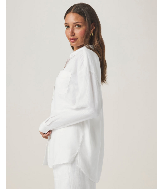 Ladies SPLENDID SPLENDID Stella Linen Button Down