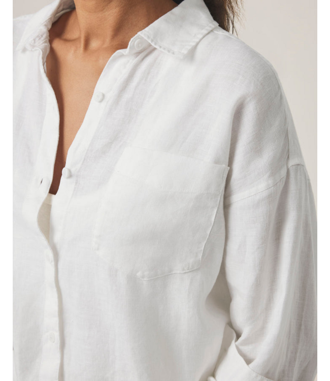 Ladies SPLENDID SPLENDID Stella Linen Button Down