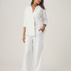 Ladies SPLENDID SPLENDID Stella Linen Button Down