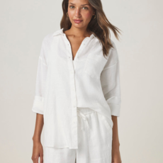 Ladies SPLENDID SPLENDID Stella Linen Button Down