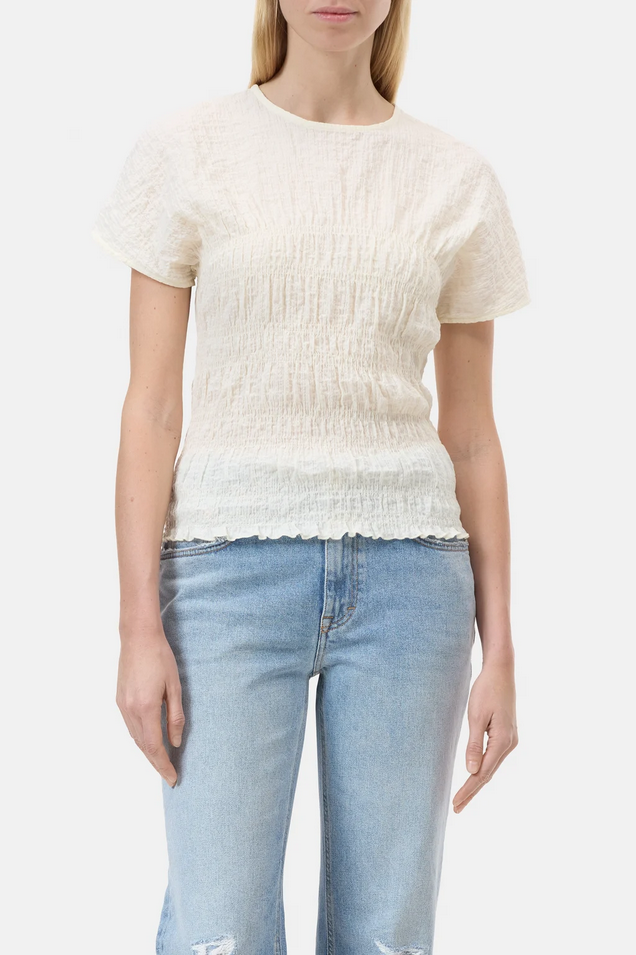 Sashi Bubble Hem Top – Twirl Boutique