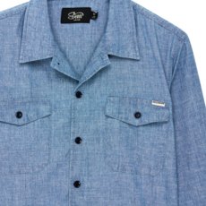 Deus Ex Machina Deus Ex Machina Forecourt LS Denim Shirt Deus Ex Machina Deus Ex Machina Forecourt LS Denim Shirt