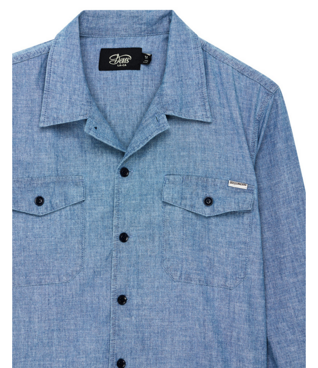 Deus Ex Machina Deus Ex Machina Forecourt LS Denim Shirt