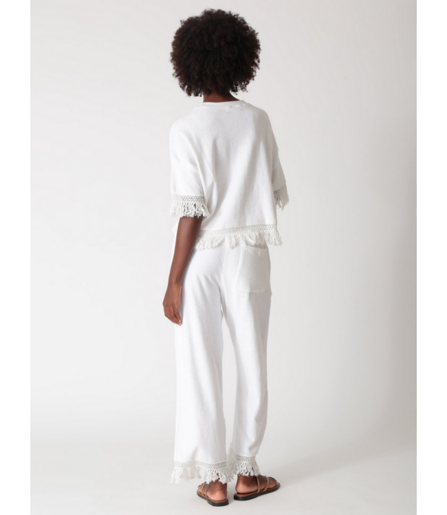 Ladies Electric & Rose Electric & Rose Ibiza Fringe Top