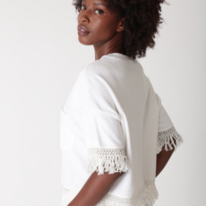 Ladies Electric & Rose Electric & Rose Ibiza Fringe Top