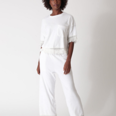 Ladies Electric & Rose Electric & Rose Ibiza Fringe Top