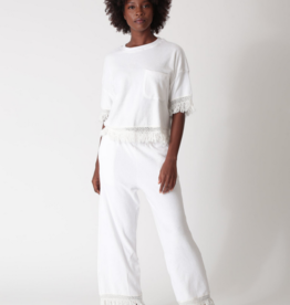 Ladies Electric & Rose Electric & Rose Ibiza Fringe Top