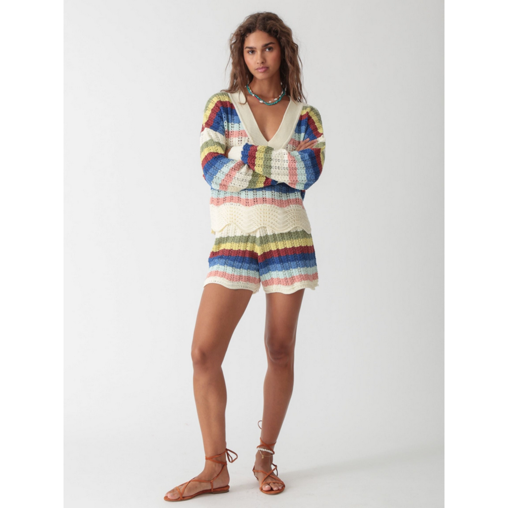 Ladies Electric & Rose Electric & Rose Tina Crochet Short