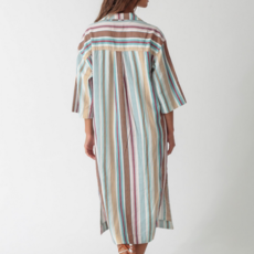 Ladies Electric & Rose Electric & Rose Mary Stripe Kaftan
