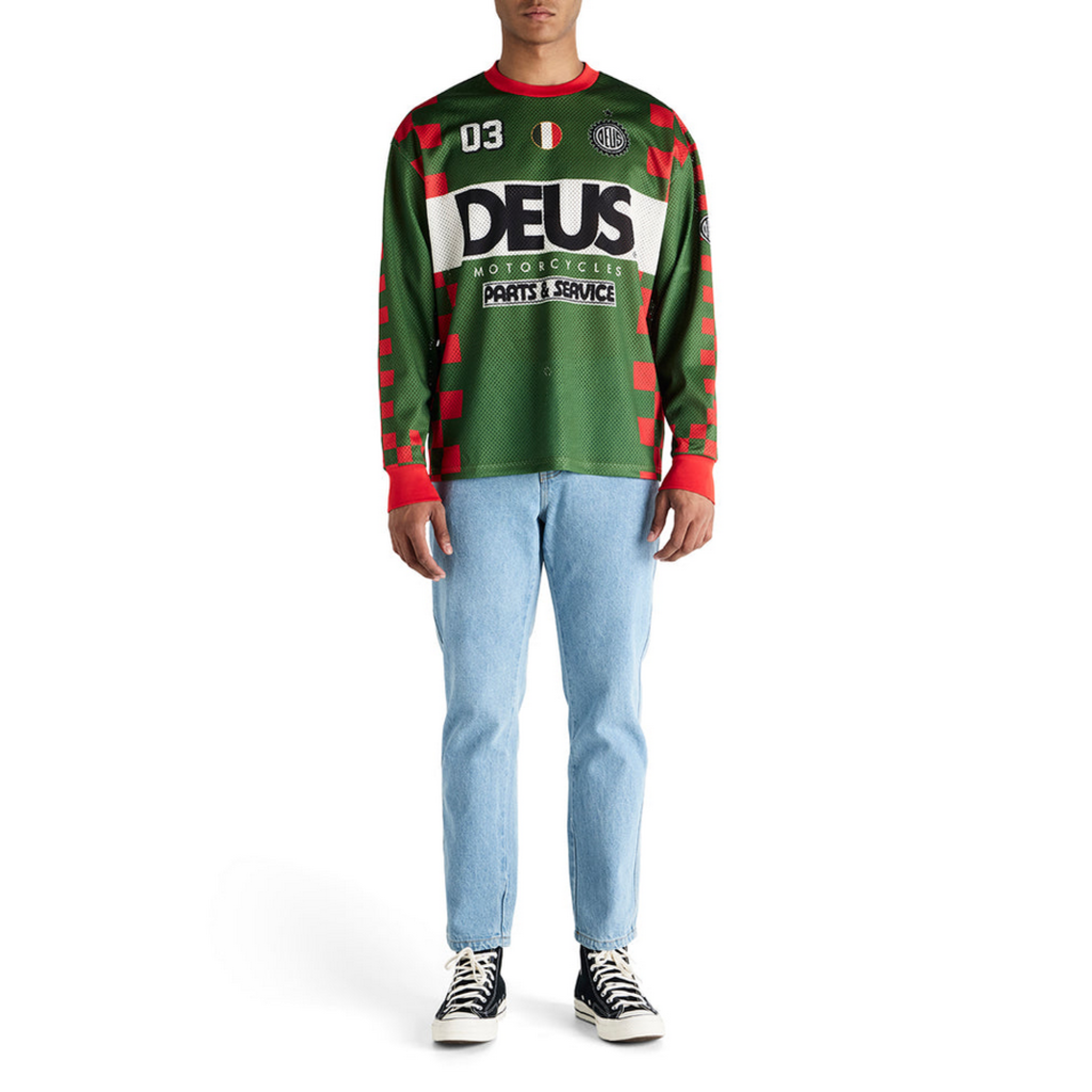 Deus Ex Machina Deus Ex Machina Overlap LS Moto Jersey