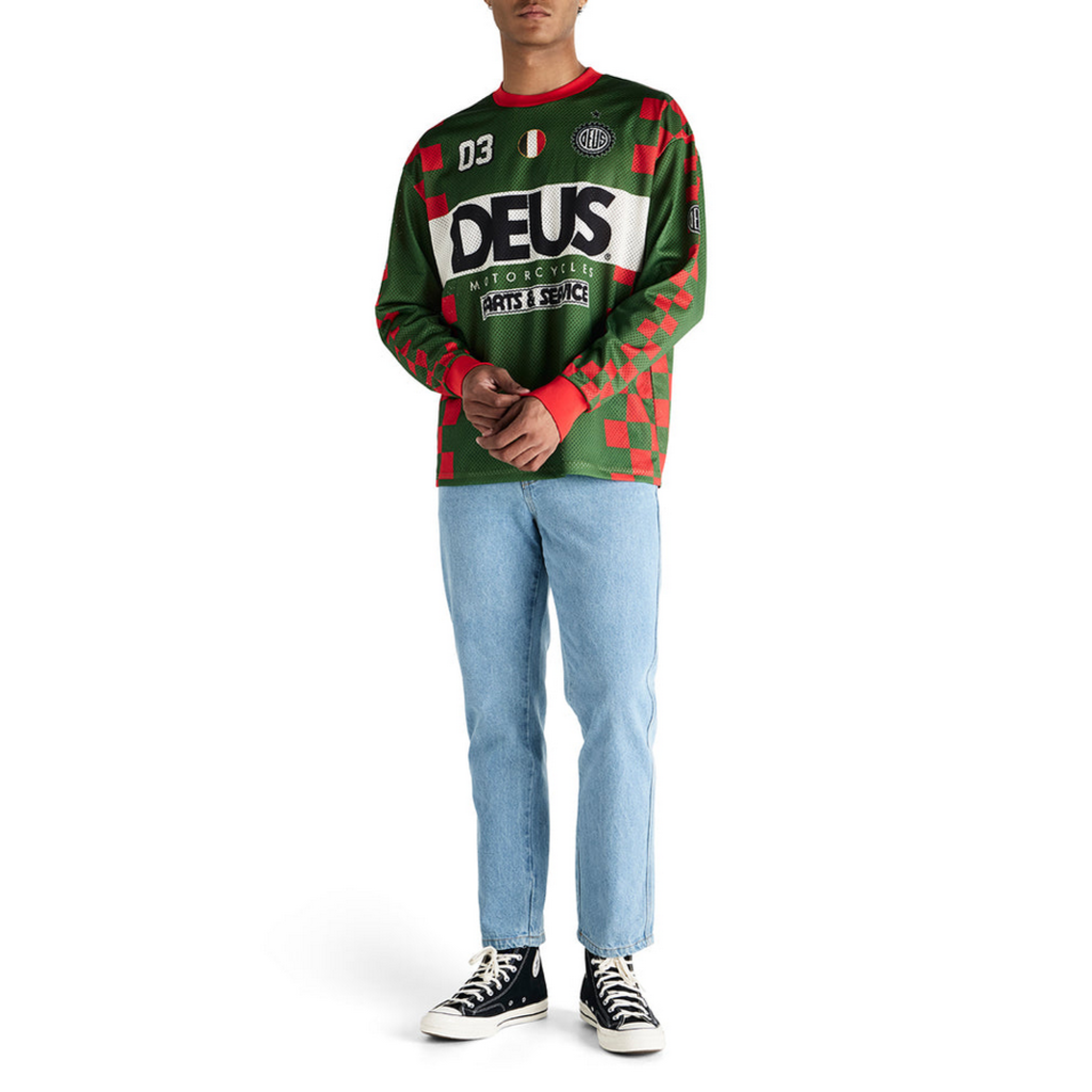 Deus Ex Machina Deus Ex Machina Overlap LS Moto Jersey