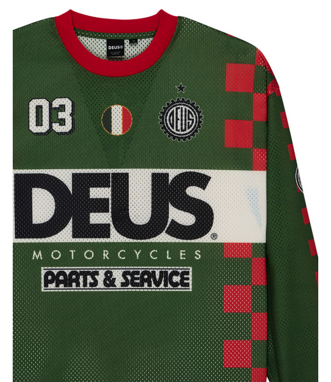 Deus Ex Machina Deus Ex Machina Overlap LS Moto Jersey