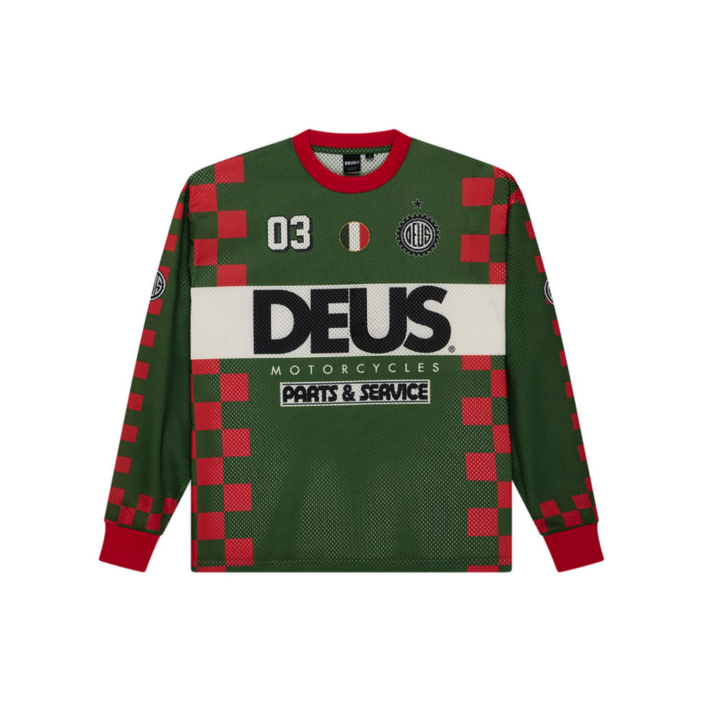 トップス ArkAir x Deus Ex Machina Moto Jersey Tee Saber-moto-jersey_94af6b6c-
