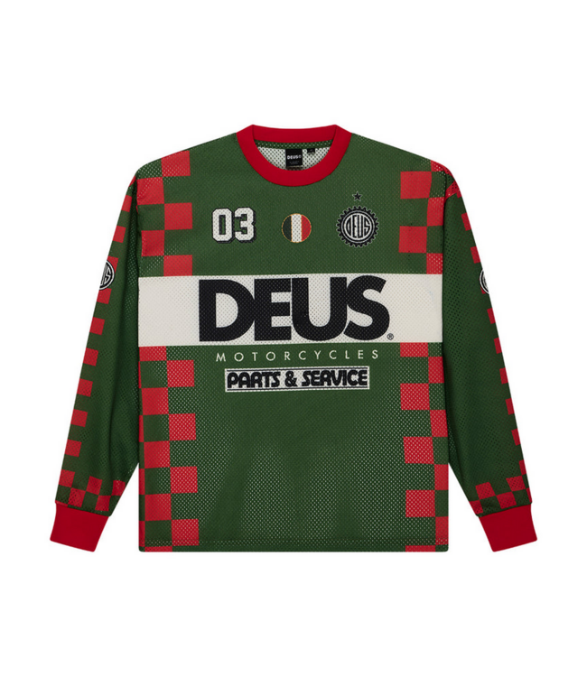 Deus Ex Machina Deus Ex Machina Overlap LS Moto Jersey