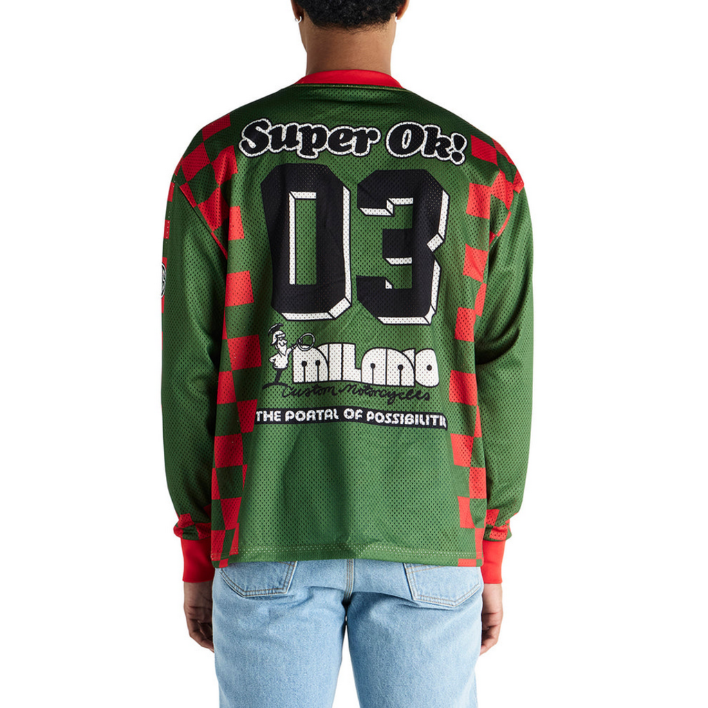 Deus Ex Machina Deus Ex Machina Overlap LS Moto Jersey