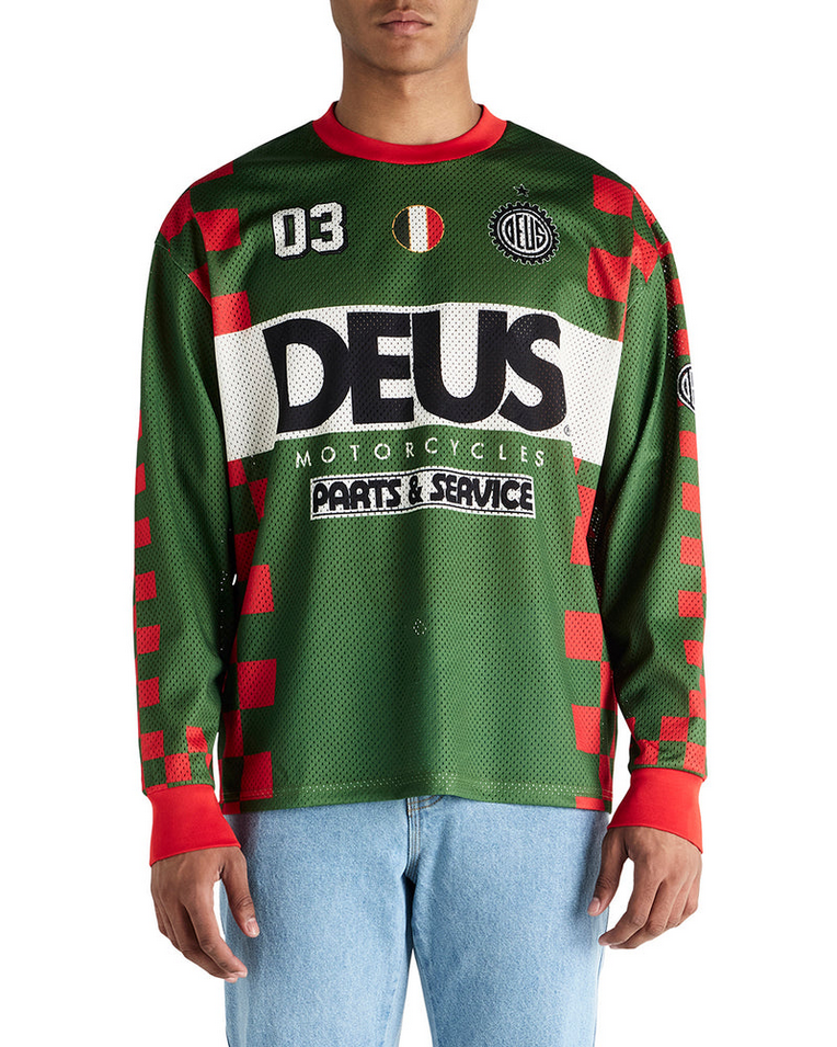 Deus Ex Machina Overlap LS Moto Jersey - Franklin Road Apparel Company