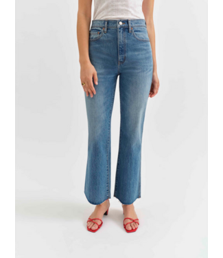 DAZE Denim DAZE Soho Rawcut High Ankle Flare