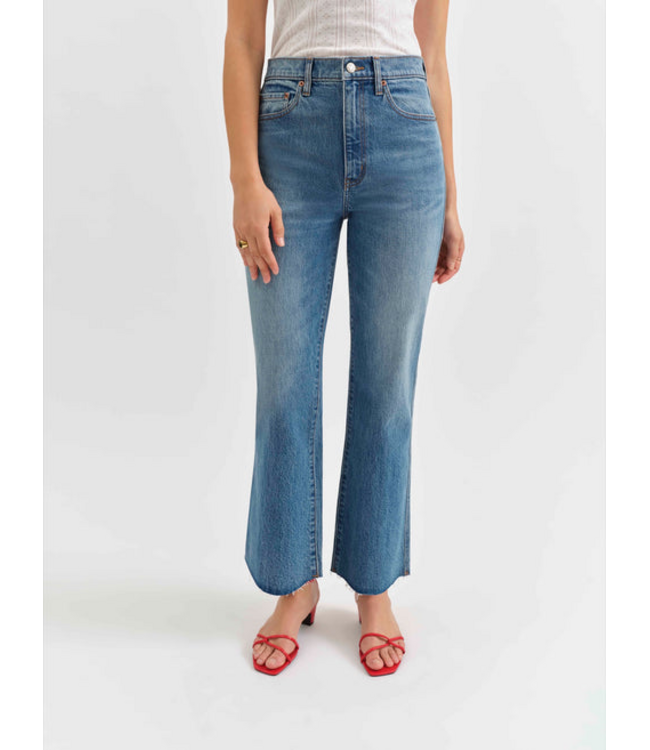 DAZE Denim DAZE Soho Rawcut High Ankle Flare