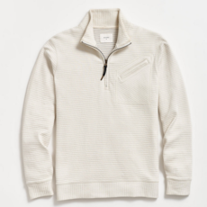 Billy Reid Billy Reid Quilted Zip Pullover