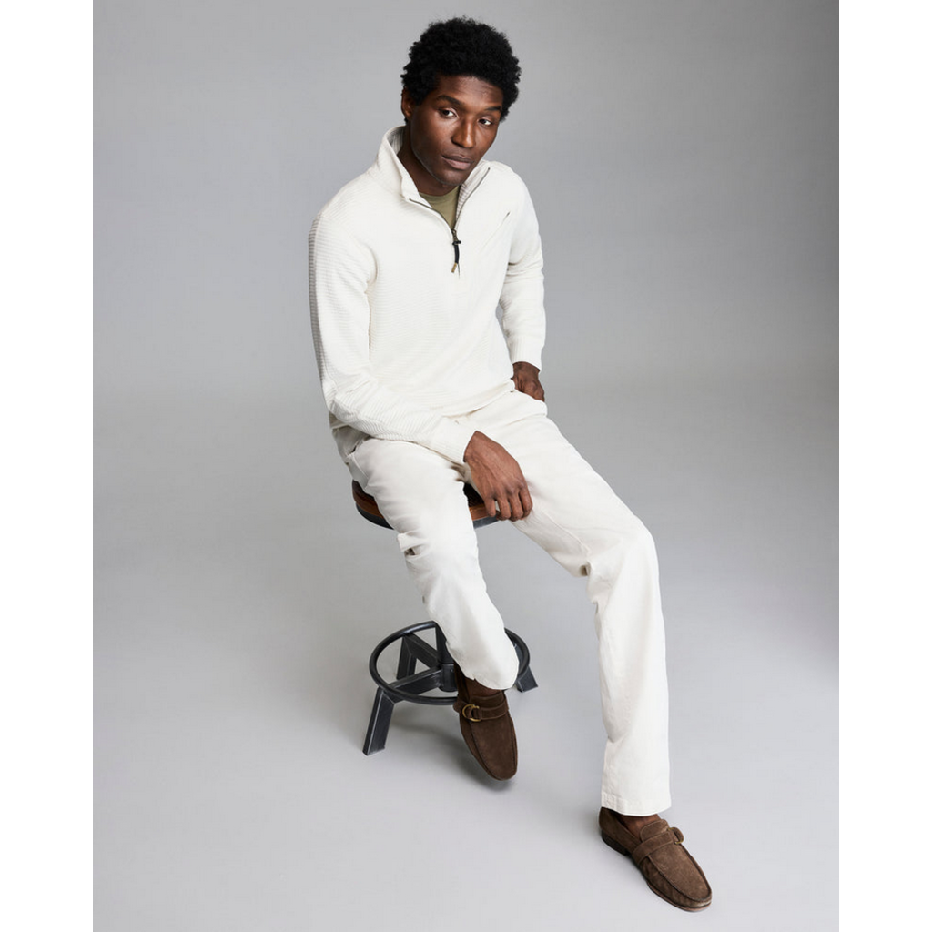 Billy Reid Billy Reid Quilted Zip Pullover