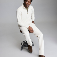 Billy Reid Billy Reid Quilted Zip Pullover