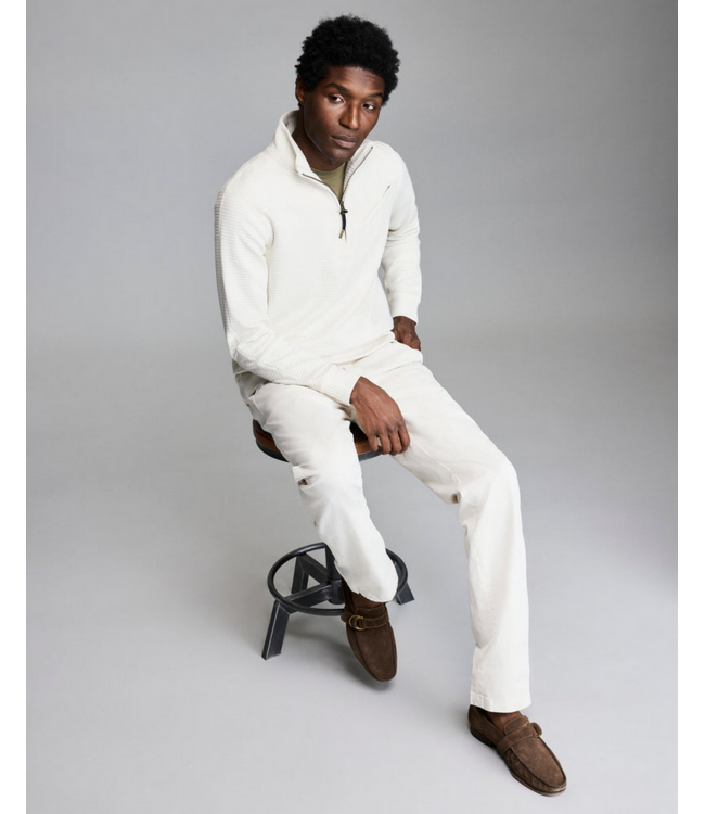 Billy Reid Billy Reid Quilted Zip Pullover