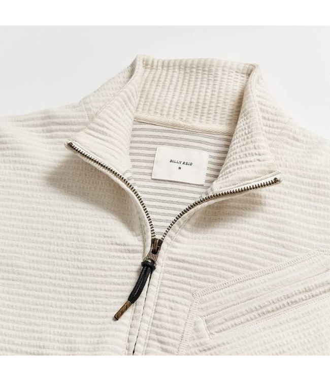 Billy Reid Billy Reid Quilted Zip Pullover