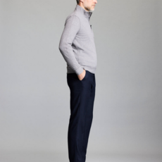 Billy Reid Billy Reid Quilted Zip Pullover