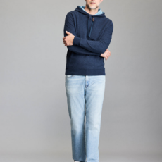 Billy Reid Billy Reid Rib Hoodie