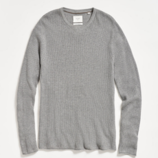 Billy Reid Billy Reid Mini Waffle Crew Sweater