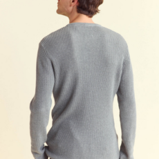 Billy Reid Billy Reid Mini Waffle Crew Sweater