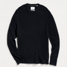 Billy Reid Billy Reid Mini Waffle Crew Sweater