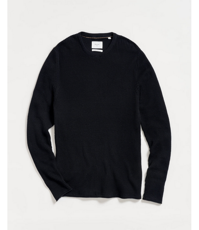 Billy Reid Billy Reid Mini Waffle Crew Sweater