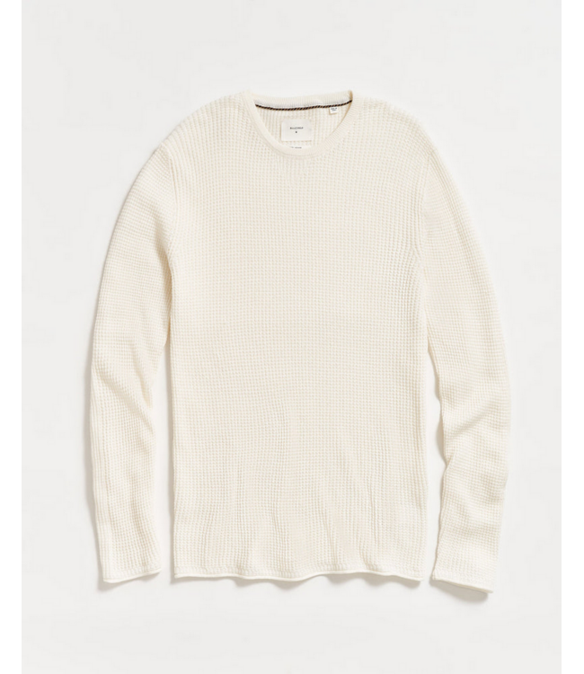 Billy Reid Billy Reid Mini Waffle Crew Sweater