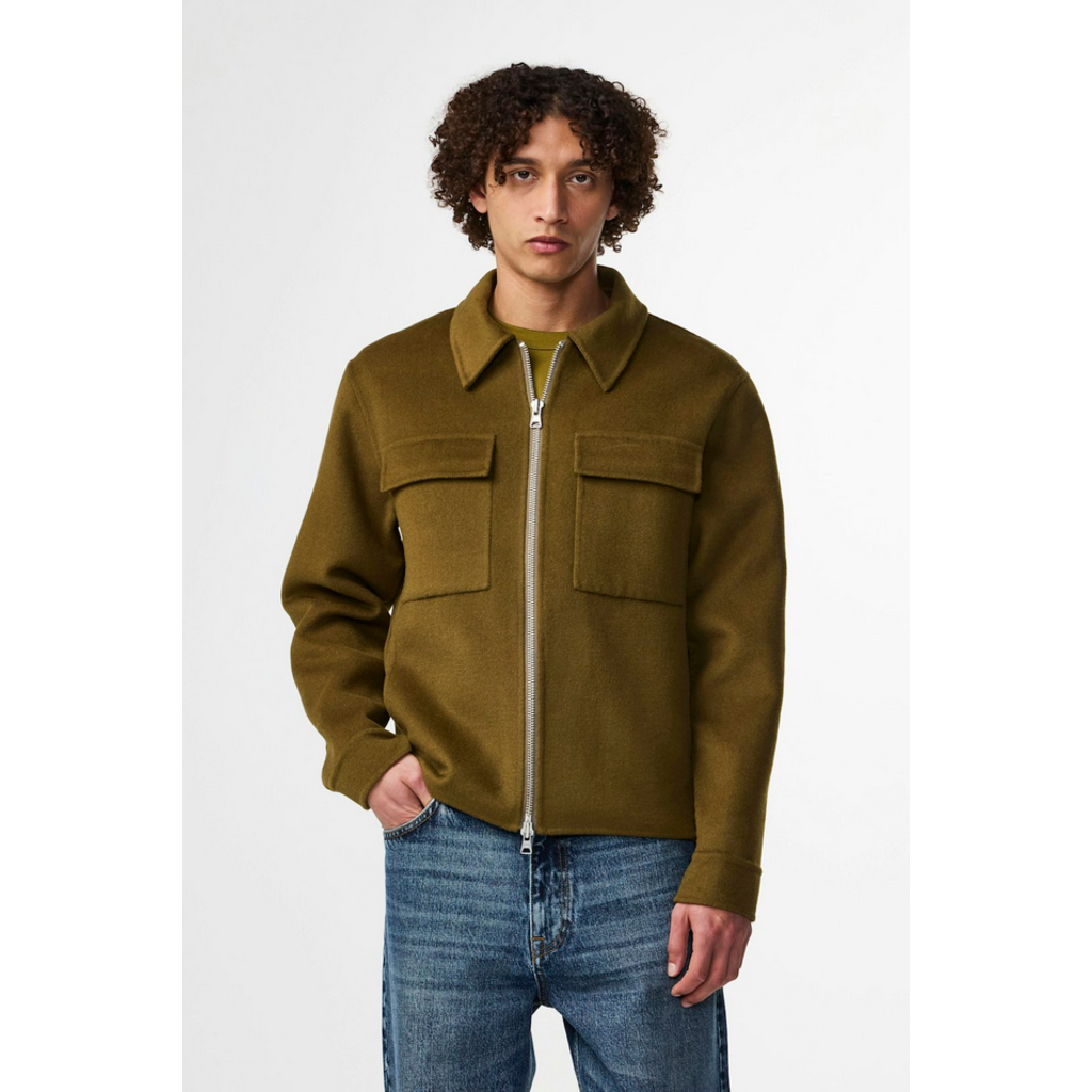 No Nationality NNO7 Alban Brushed Jacket