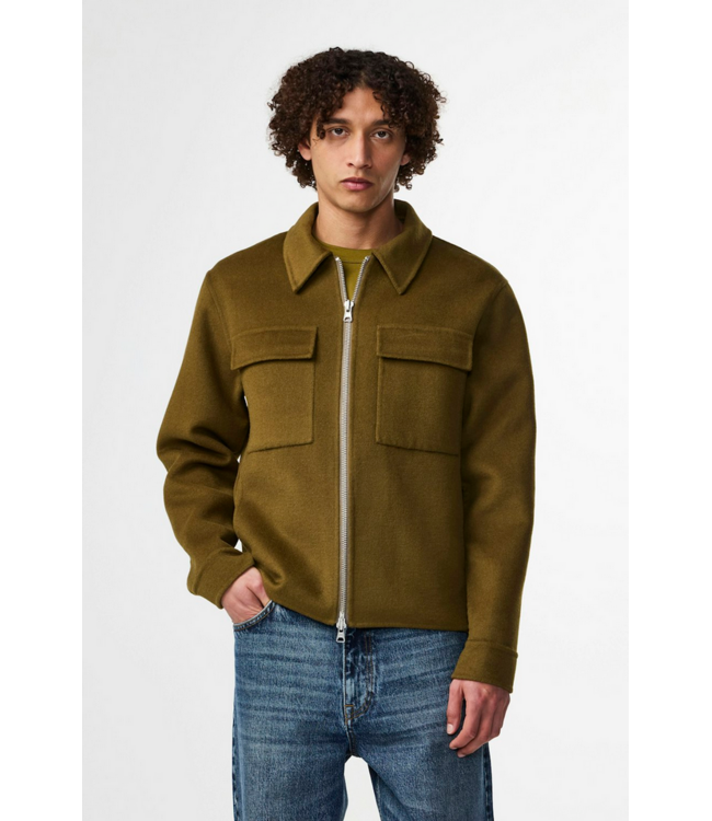 No Nationality NNO7 Alban Brushed Jacket