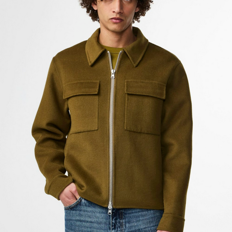 No Nationality NNO7 Alban Brushed Jacket