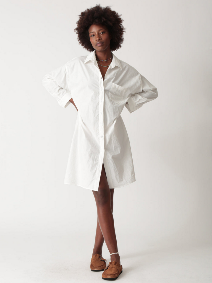 ladies shirt dress Toad & Co Women's Re-Form Flannel - XS button down closure Tailored Shirt Dress | Buy