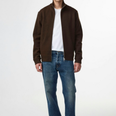 No Nationality NNO7 Boiled Zip Cardigan
