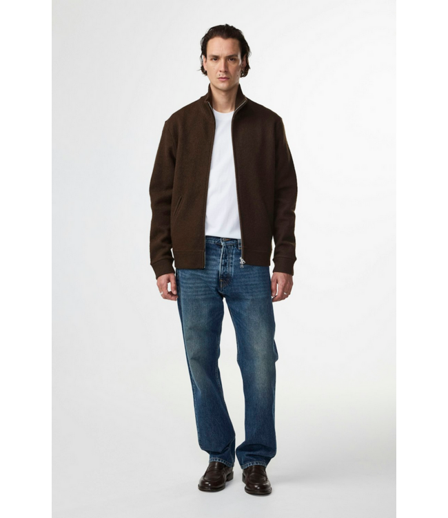 No Nationality NNO7 Boiled Zip Cardigan