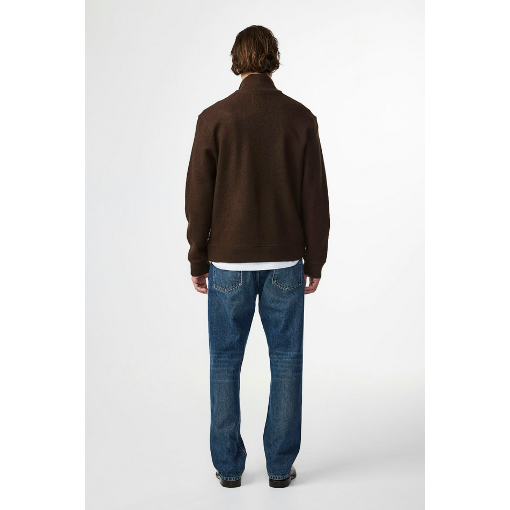No Nationality NNO7 Boiled Zip Cardigan