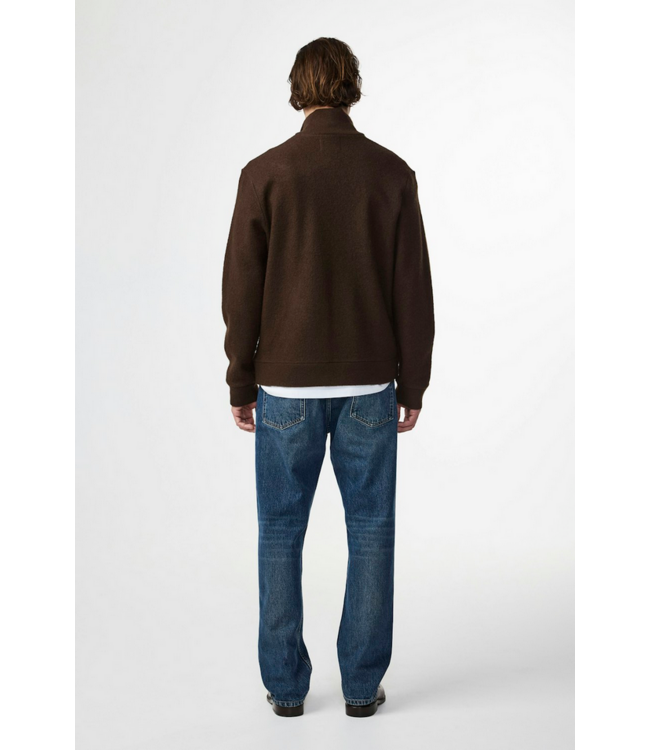 No Nationality NNO7 Boiled Zip Cardigan