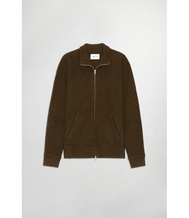 No Nationality NNO7 Boiled Zip Cardigan