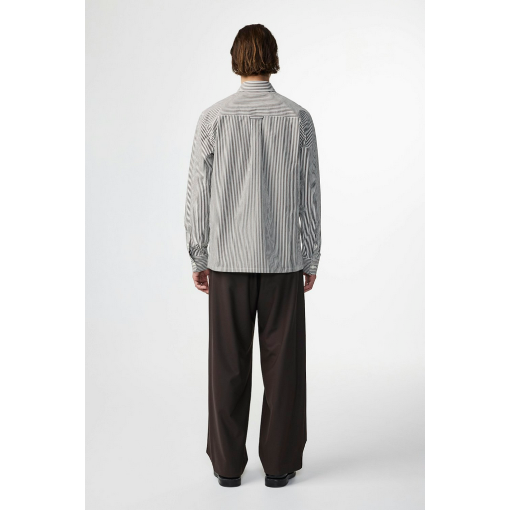 No Nationality NNO7 Colby Stripe LS Shirt