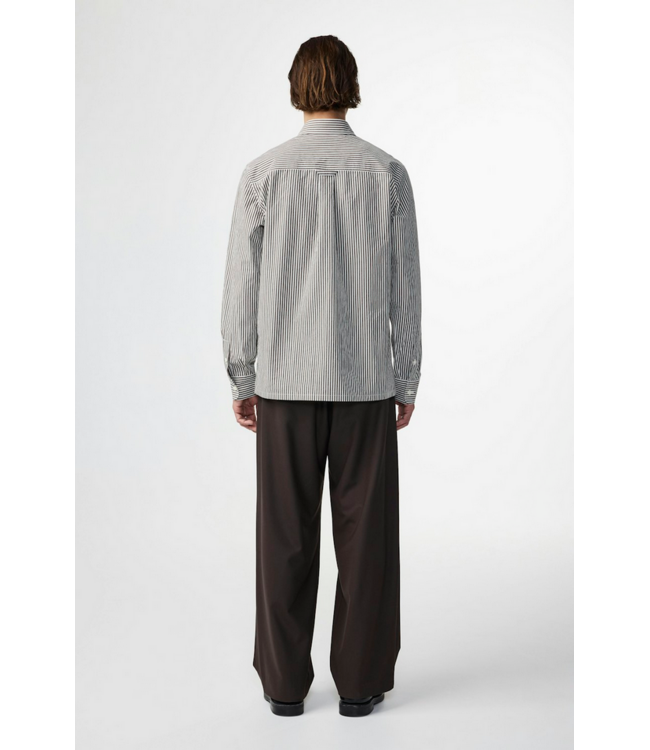 No Nationality NNO7 Colby Stripe LS Shirt
