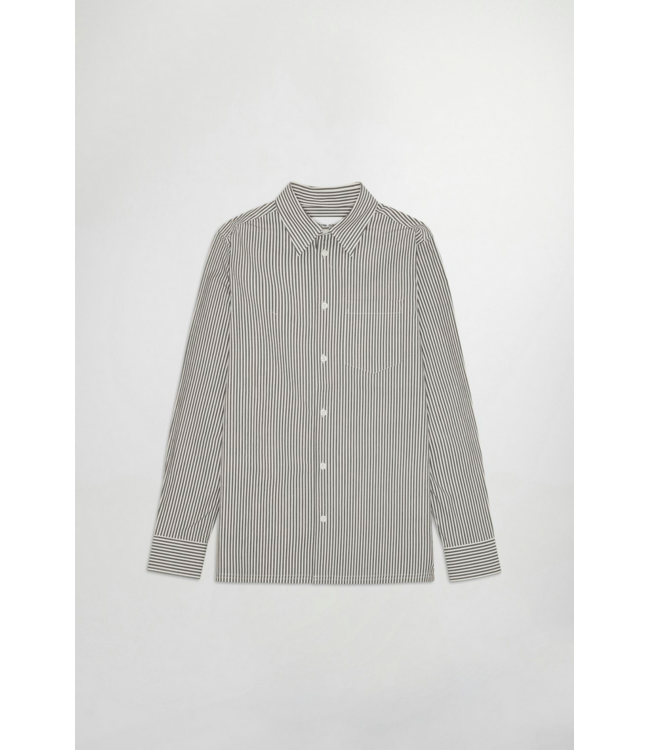 No Nationality NNO7 Colby Stripe LS Shirt