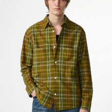 No Nationality NNO7 Bedford Cord LS BU Shirt