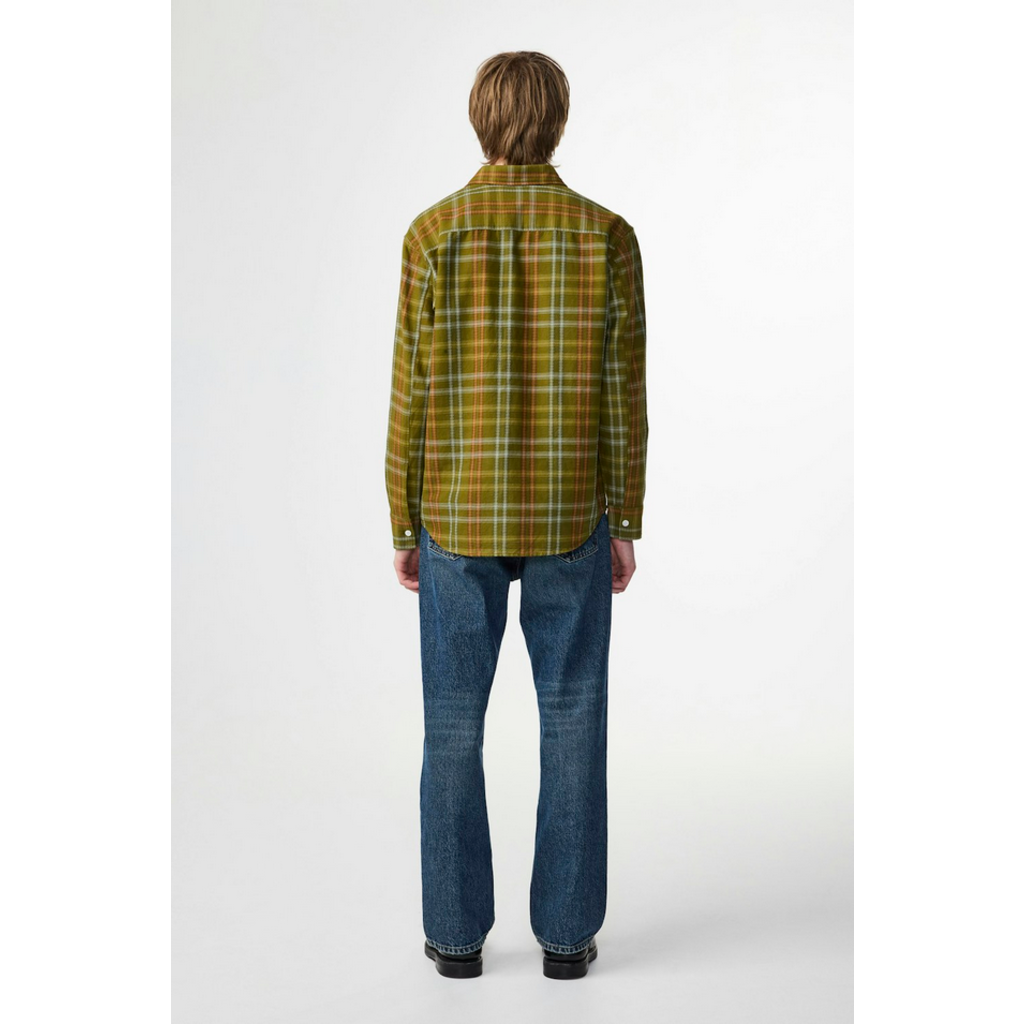 No Nationality NNO7 Bedford Cord LS BU Shirt
